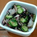 emkbys's cooksnap of when they made きゅうりとラディッシュの塩昆布サラダ.