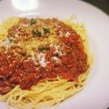 クックM34CWK☆'s cooksnap of when they made 濃厚絶品！我家流ミートソースパスタ.