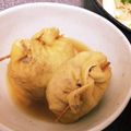 umisukico's cooksnap of when they made キャベツたっぷり巾着のコンソメスープ煮.