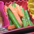 nosso's cooksnap of when they made いんげんとにんじんの塩麹ごま和え♪.