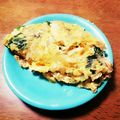かじゅさ！'s cooksnap of when they made 隠し味は焼き方？タマネギのオムレツ.