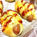 りこ８まま's cooksnap of when they made 簡単☆ウインナーロールパン.