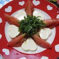 miyuki12's cooksnap of when they made ☆トマトとなめたけの冷奴☆.