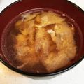 ギョウザ好き's cooksnap of when they made 白菜とベーコンの味噌汁 すりごま乗せ.