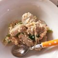 あたむ❤189's cooksnap of when they made れんこん×おからのニョッキ♪お豆腐ソース.