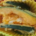 tsuyochan's cooksnap of when they made 揚げないかぼちゃの天ぷら.