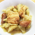 ぺポ☆'s cooksnap of when they made 簡単、キャベツと油揚げのウマウマ煮.