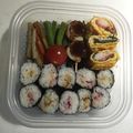 やんしゅ's cooksnap of when they made お弁当に♪クルクル竹輪deお好み焼き風.