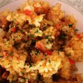 nikonicoco's cooksnap of when they made 残りご飯で簡単カレーピラフ.