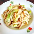 胃袋わっしょい's cooksnap of when they made 冷蔵庫にあるもので☆コク旨焼きうどん♬.