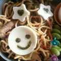 mina310's cooksnap of when they made ❀めっちゃ簡単のり弁でスマイル弁❀.