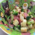 __st__'s cooksnap of when they made *もらったハムとブロッコリーde炒め物.