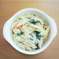 シナモシナモ's cooksnap of when they made 超簡単リメイク♪シチューでパスタ♡.