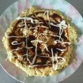 翔潤BANBI♡'s cooksnap of when they made ダイエット素材でまんぷくお好み焼き.
