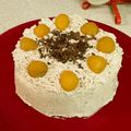 あしたかさん∞'s cooksnap of when they made 簡単！マロンクリーム♪クリスマスケーキに.