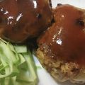 まあみママ's cooksnap of when they made やみつき♫定番のハンバーグ☆.