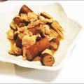 ママんま's cooksnap of when they made 黒胡椒香る～♫うちの鶏ごぼう♡.