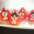 *.rico.*'s cooksnap of when they made いちごでおひなさま❤デコレーションに….