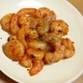 yu○'s cooksnap of when they made 超簡単!!えびのケチャップ炒め.