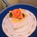 ぴまたま's cooksnap of when they made ♡菱餅風ひな寿司♡.