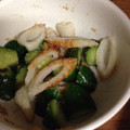 クックZ8J4H4☆'s cooksnap of when they made 簡単！きゅうりとちくわの生姜醤油和え.
