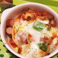 ゆかりりりー's cooksnap of when they made 簡単！アボカドトマトチーズ焼き.