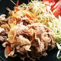 千代ちゃんママ's cooksnap of when they made 食べすぎ注意！！生姜焼き.