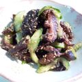 kurukurumin's cooksnap of when they made 干し椎茸とキュウリのゴマ和え.