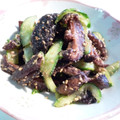kurukurumin's cooksnap of when they made 干し椎茸とキュウリのゴマ和え.
