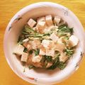 ボ部マネ's cooksnap of when they made 水菜と豆腐のごまドレサラダ♡.