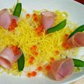 りぎすゆママ's cooksnap of when they made お祝いに!!超簡単親子ちらし寿司.