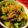 ○・ω・○はむはむ's cooksnap of when they made 野菜がモリモリ！キャベツのおかか和え.