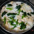 ぽおりん's cooksnap of when they made 鶏むね肉の牛乳鍋.