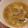 skywalkerK's cooksnap of when they made キャベツベーコン玉ねぎのコンソメスープ.