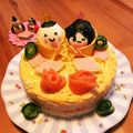 ♪みんころ♪'s cooksnap of when they made ひな祭り ちらし寿司ケーキ(^^).