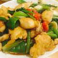 ytc0128's cooksnap of when they made *夏野菜と柔らかササミの爽やか生姜炒め*.