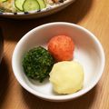 yukachin29's cooksnap of when they made じゃがいも三色団子♪.