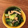 Jujuuu's cooksnap of when they made ★じゃこ入り★小松菜と油揚げの炒め煮.