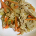 のえもゆ's cooksnap of when they made 豚肉と白菜の中華炒め.