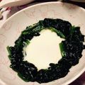 タニカゼ's cooksnap of when they made ☆麺つゆで☆ほうれん草の巣ごもりたまご.