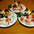 ぐっぐぐーーーー's cooksnap of when they made ひな祭りのお寿司＊お雛様とてまり寿司.