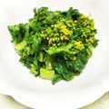 二度寝から目が覚めた's cooksnap of when they made 梅昆布茶で♪　菜の花のおひたし.