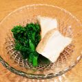 ricosweets's cooksnap of when they made 菜の花と厚揚げのおひたし.