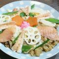 Lycheesoda's cooksnap of when they made ひな祭り、初節句ちらし寿司.