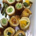 大王イカ's cooksnap of when they made 甘辛ダレが◎かぼちゃの肉巻き♡.