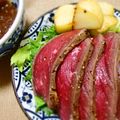 豆大福モッチ's cooksnap of when they made 炊飯器でローストビーフ.