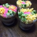 ★ほのどんママ★'s cooksnap of when they made ひな祭り♡三色そぼろで可愛いカップライス.