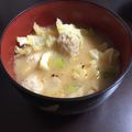 563yamii's cooksnap of when they made 鶏団子のピリ辛味噌スープ.