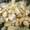 つぼやきシロウ's cooksnap of when they made 鶏肉と白菜のオイスター炒め.