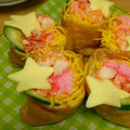 さとやん323's cooksnap of when they made 簡単にできるオープン稲荷寿司.